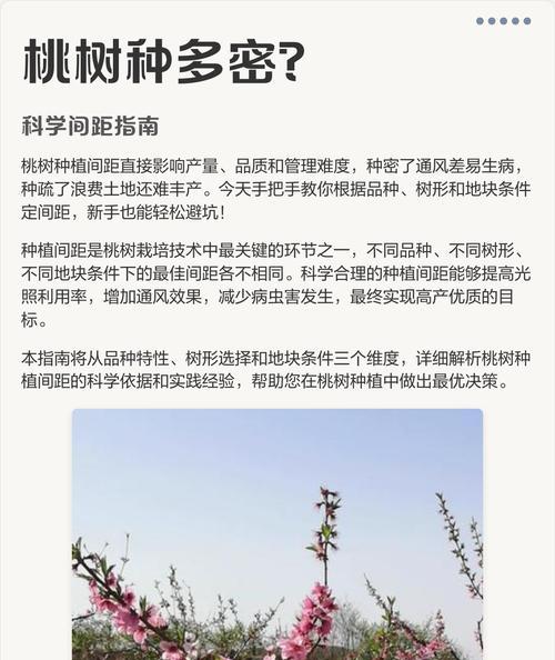 春季盆栽桃树如何施肥（春季盆栽桃树施肥技巧及注意事项）